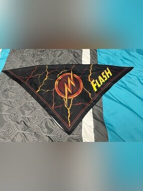 DC The Flash Lightning Bolt Bandana/Scarf